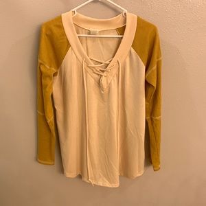 Baseball style fit shirt